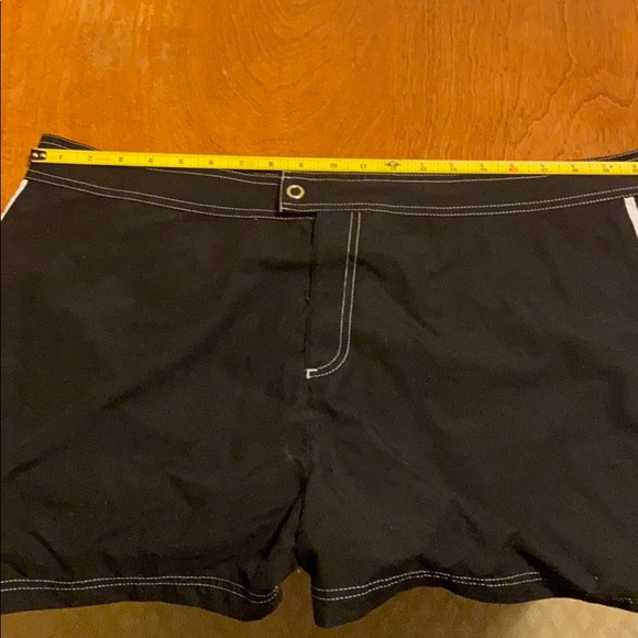 NWOT black swim cover up shorts 2x - Picture 6 of 7
